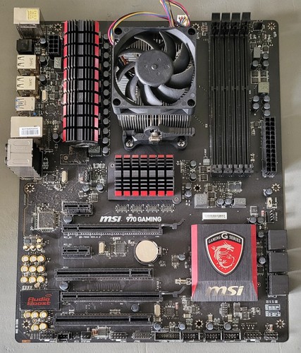MSI 970 Gaming Motherboard Socket AM3 + AMD FX 6300 CPU | eBay