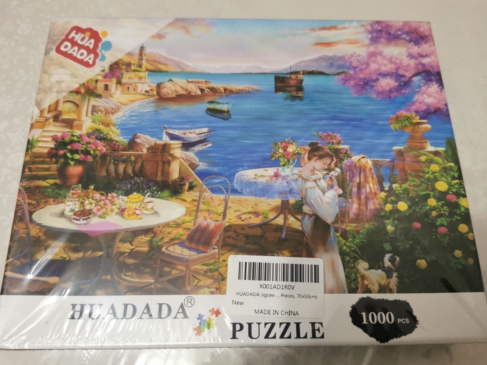 HUADADA Puzzle 1000 Pezzi Per Adulti – Festa Classica In Tavola, Dimensioni 70x50 Cm - 2