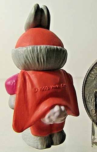 Hallmark Merry Miniature Halloween 1993 Super Hero Bunny - Bild 3 von 7
