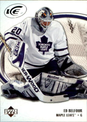 2005-06 Upper Deck Ice #93 Ed Belfour  Maple Leafs