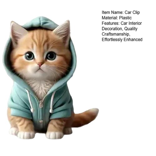 Car Vent Clip Freshener Car Vent Decoration Kitten Car Vent for Car - Picture 7 of 10
