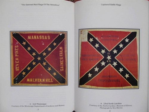 THE DAMNED RED FLAGS OF THE REBELLION - CONFEDERATE BATTLE FLAG AT GETTYSBURG - Picture 19 of 24