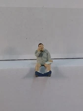 Arttista #1301 - Male Occupant for Outhouse - O Scale Figures - Model Trains NEW