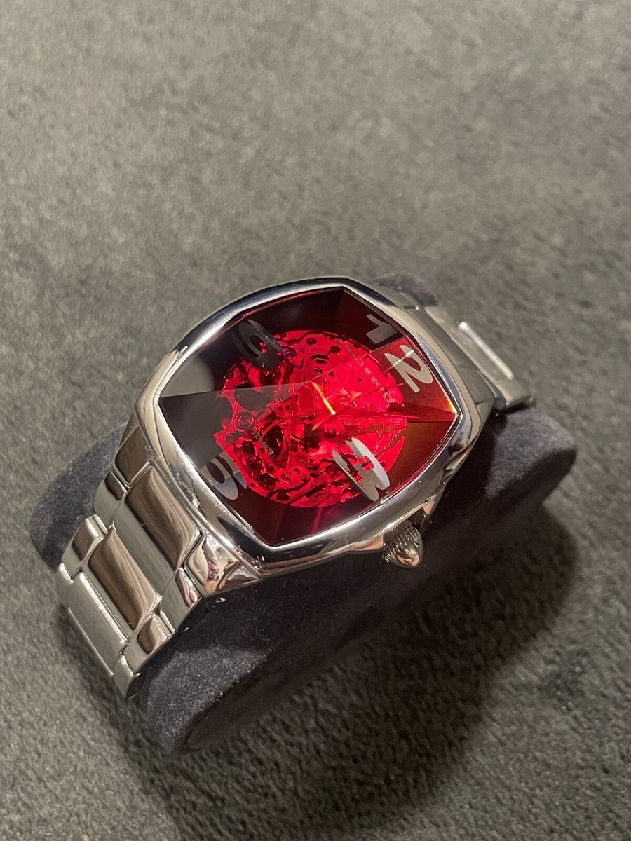Android Prism Men's Automatic Watch Red Crystal AD505 49mm | eBay