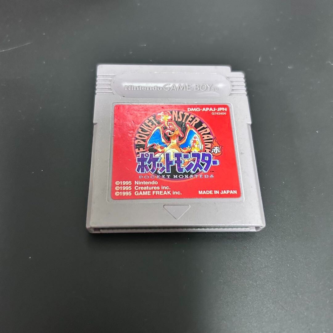 Pokemon Red Nintendo Game Boy Cartridge ONLY Japanese Launched in  