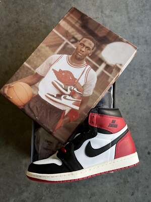 Nike Air Jordan Retro 1 HIGH OG Black Toe REIMAGINED DZ5485-106 Chicago Men & GS