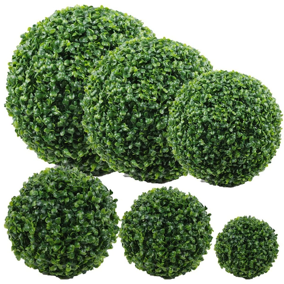 Buchsbaumkugel 8 bis 35cm Buchsbaum Kugel grün künstlicher Buchsbaum Buxus - Bild 1 von 1