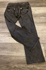 🔥 LAGUNA BEACH JEAN Co. Black Stitching Flap Pockets  Men's Sz W35” X L33” USA