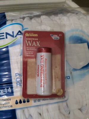 Allen Bowstring Wax for Synthetic Fiber Bowstrings #674