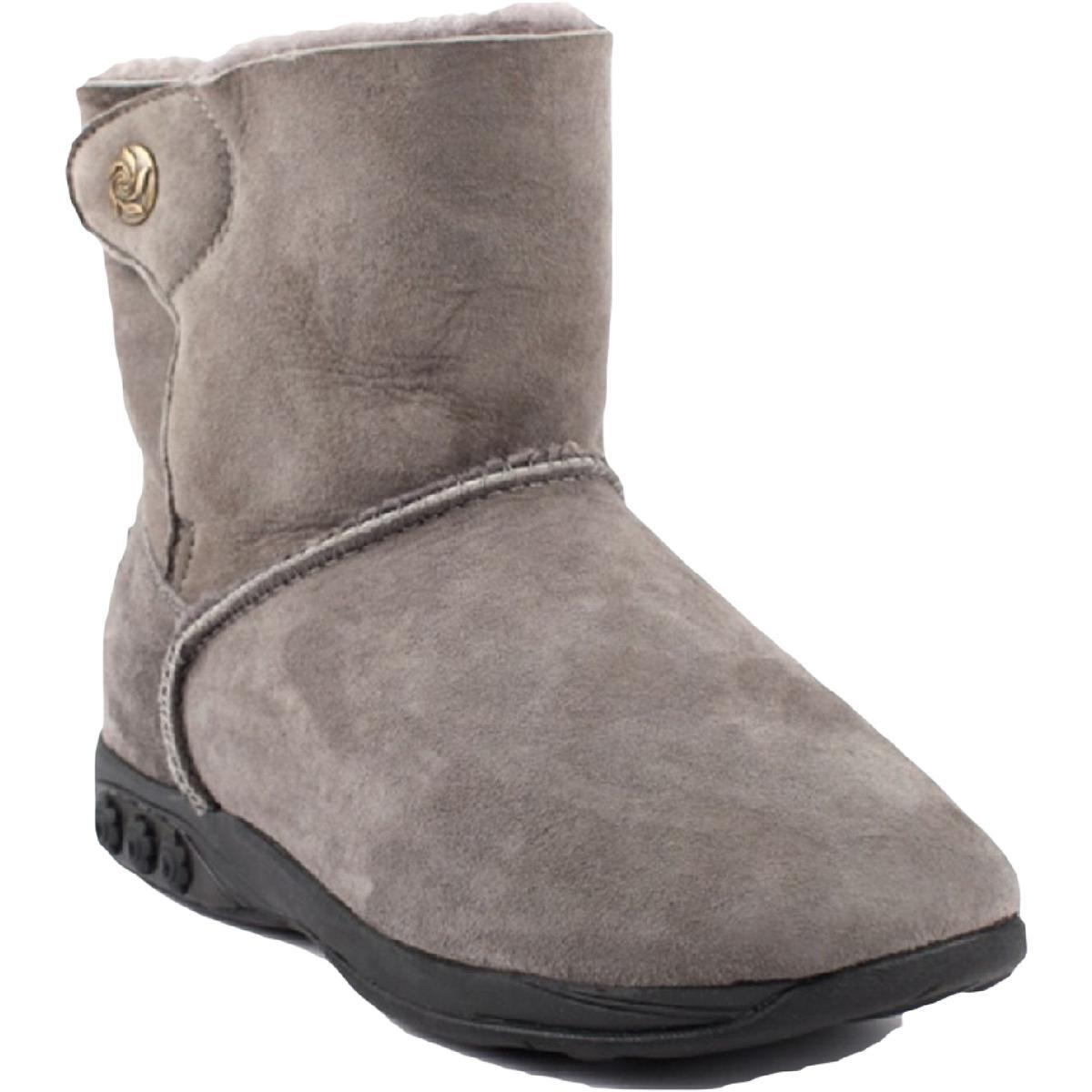 Женские ботинки из овечьей шерсти Therafit Aubrey серого цвета размер 95-10 средний BM BHFO 8729 7790₽