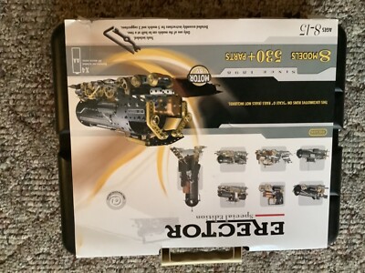 Erector Special Edition 0506 8 Model Kit Locomotive Train Space