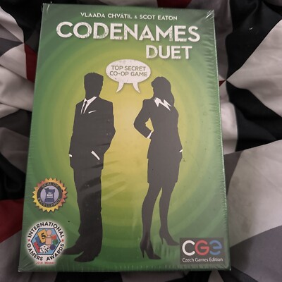 Codenames Duet Co-Op 2 Player Board Game Czech Games Edition CGE00040 Spies