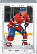 2023-24 Upper Deck #R-29 Owen Beck O-Pee-Chee Glossy