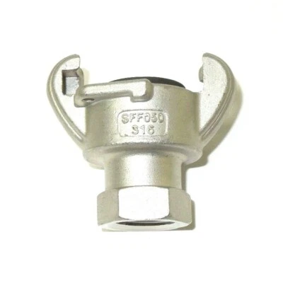 1" Female NPT Universal Crowfoot Coupling Chicago Fitting 316 Stainless SFF100SS