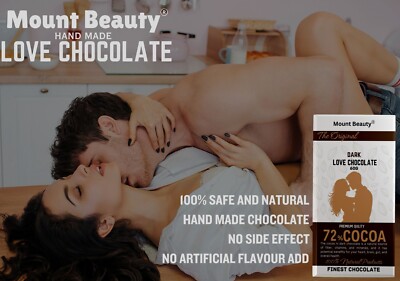 Dunkle Schokolade Sex Tabs bessere Sexleistung für Männer & Frauen 60 Gramm s...