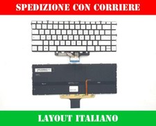 TASTIERA ORIGINALE HP PAVILION X360 14-dw0017nl 14-dw0018nl 14-dw0019nl SILVER