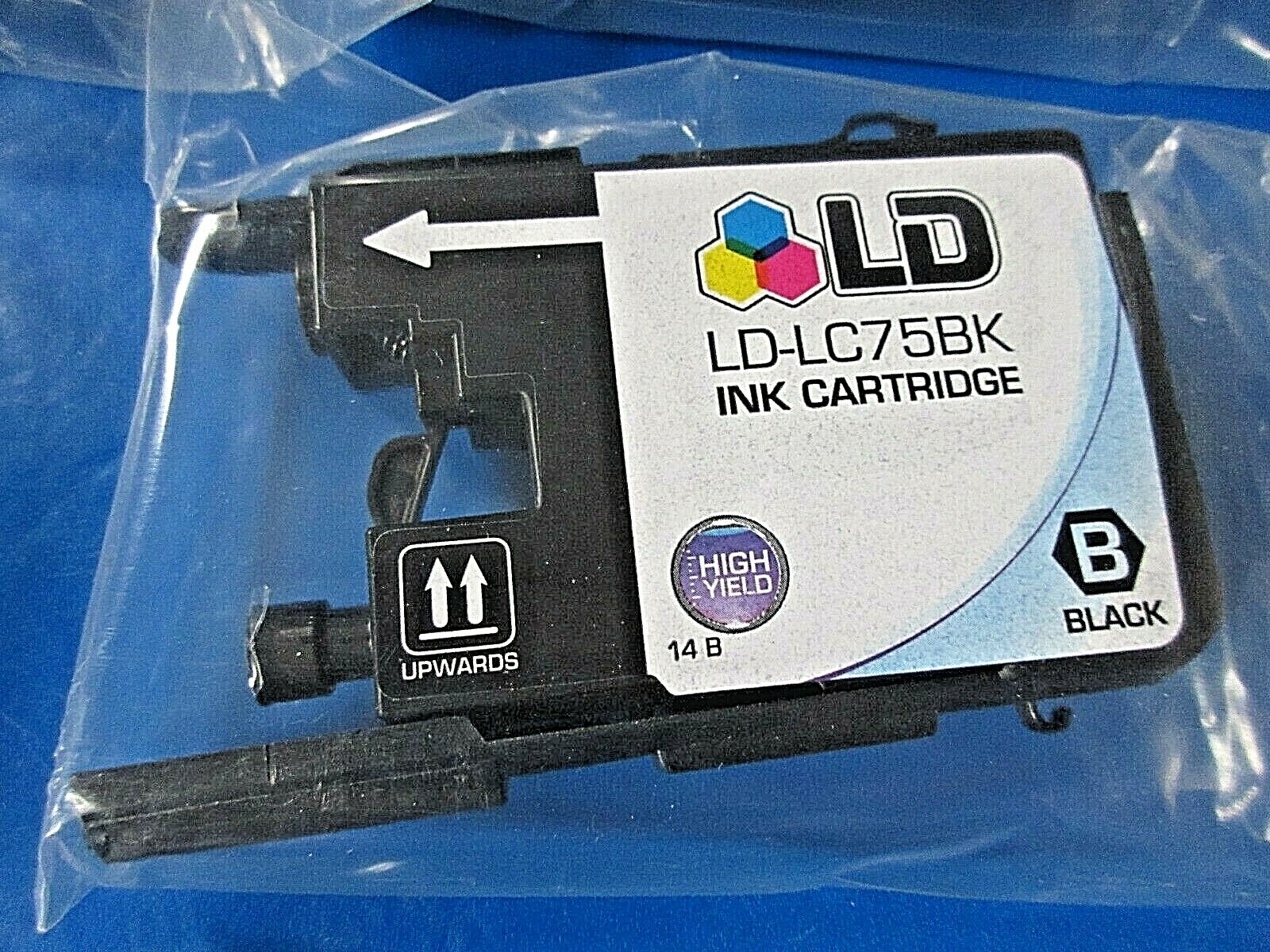Lc75bk LD Brother LC75BK 6pk Black Ink Cartridge for MFC-J280W Printers