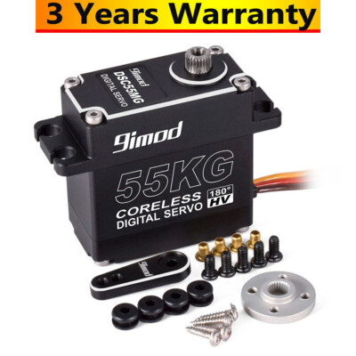 9imod 55KG-180 Degree Coreless Digital Servo IP67 Waterproof with Metal Gear
