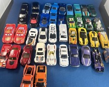 Lot of 39 Hotwheels Loose Cars Mixed Played With Various Vehicles 3 lb Die-Cast