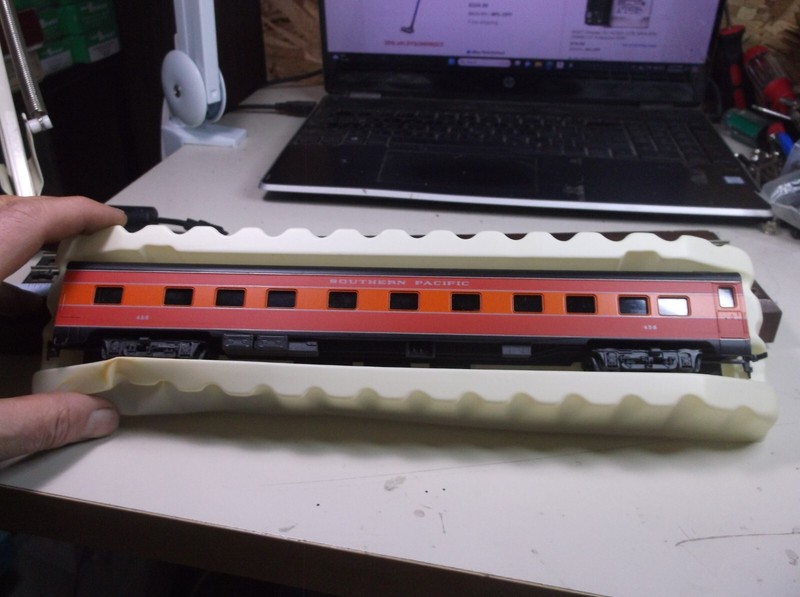 HO Duplex Sleeper passenger Car 456 Southern Pacific AHM 2 Original Box