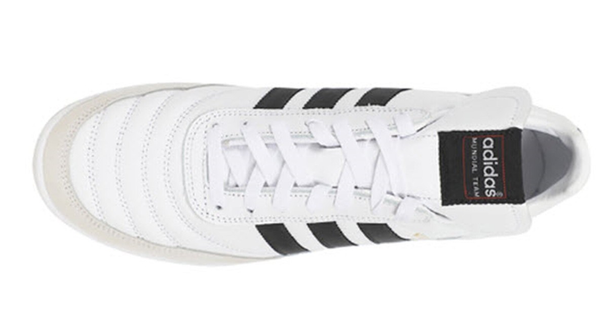 Adidas Men Mundial Team TURF Cleats Futsal White Shoes Soccer Boot