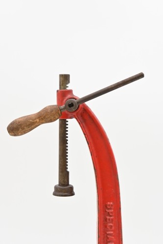 Vntg Red Specialty Bottle Capper Brewing Tool Wine Bottle Capper Beer Bottle - Imagen 4 de 11