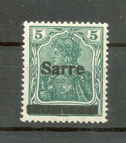 Saar 4IIA Currency Beam + Type!!** MNH Postfrancobollato BPP 50EUR (y71129