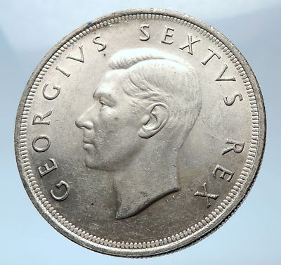 1952 SOUTH AFRICA 300th Cape Town Riebeeck w SHIP Silver 5