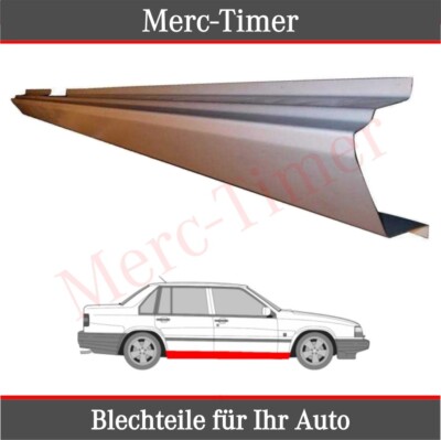Volvo 700 900 Series 1982-1997 Reparaturblech Seiten Schweller Rechts Beifahrer