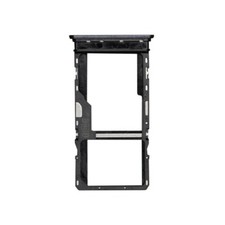 SIM microSD Card Tray Dual for Motorola Moto G10 Gray Replacement Repair Fix