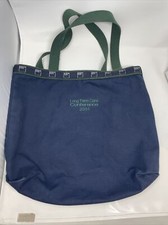 Scarborough & Tweed Goldman Sachs Vtg Blue Canvas Tote Bag