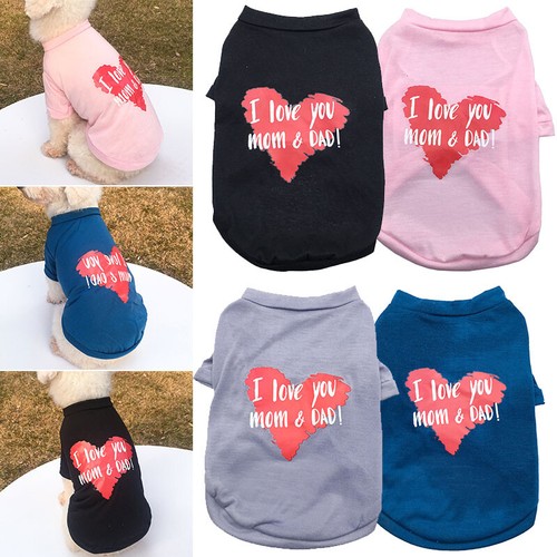 Dulce Mascota Perro Gato Ropa Verano Cachorro Camiseta Pequeño Chihuahua Chaleco C8 - Imagen 6 de 38