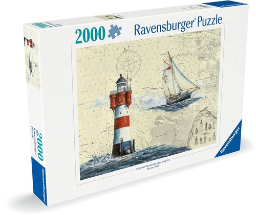 2000 Teile Ravensburger Puzzle Romantischer Leuchtturm 12000804 - Bild 2 von 5