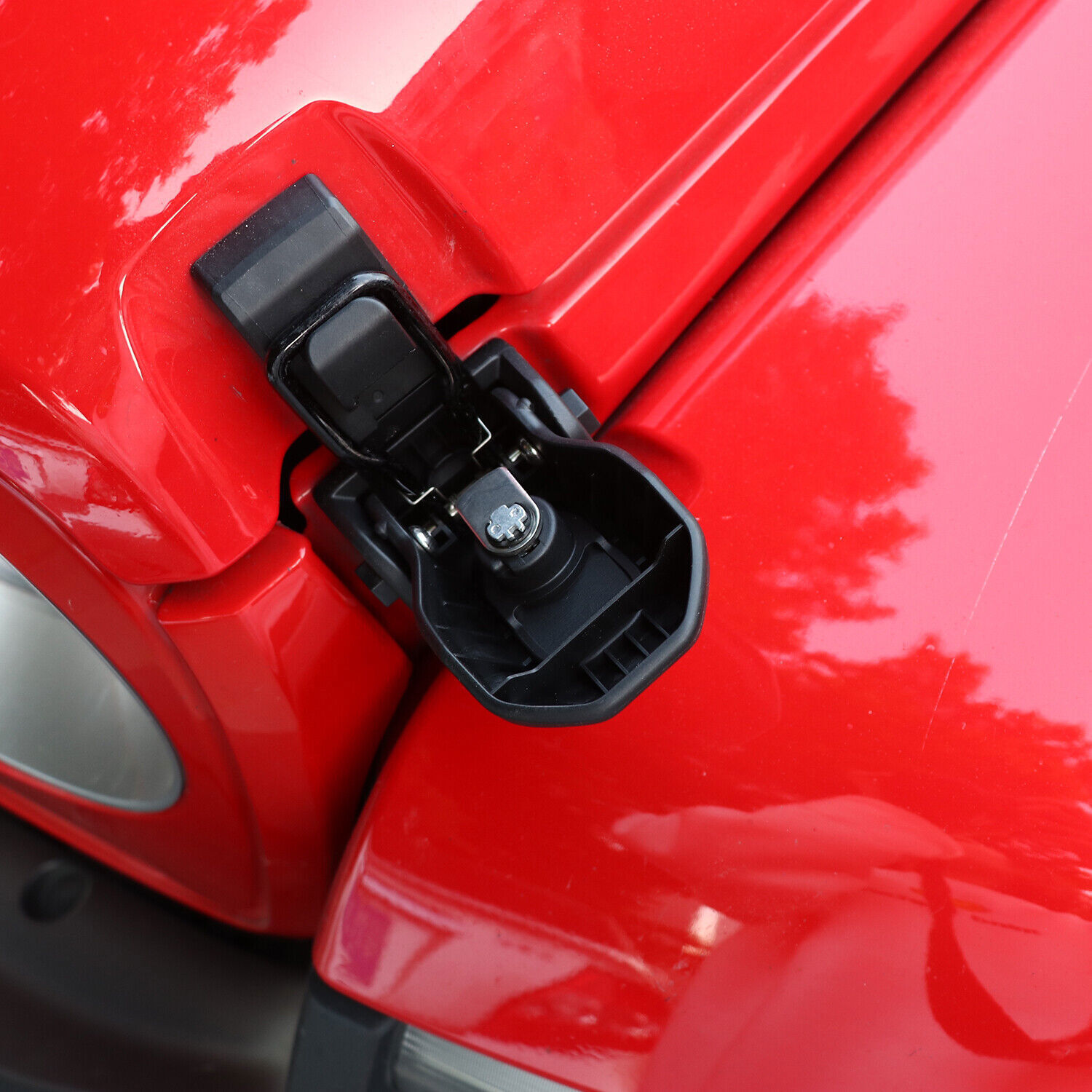 Lockable Hood Latches Hood Lock Catch W 2 Keys For 18+ Jeep Wrangler