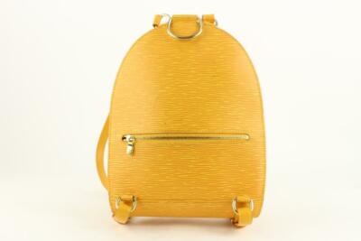 Louis Vuitton Yellow Epi Leather Mabillon Backpack 2lv1106  display picture 1