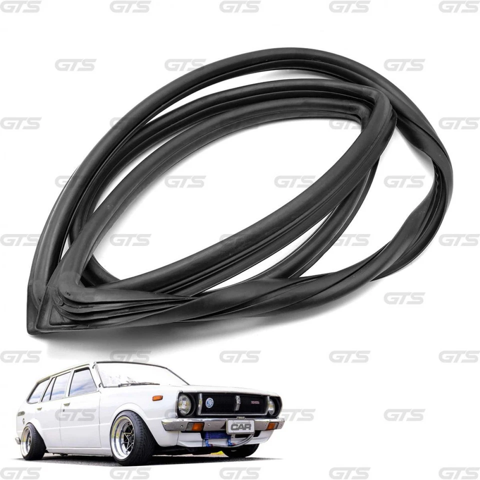 Sello de goma para parabrisas delantero para Toyota Corolla KE30 KE36 1975-1979 Foto 3 de 4