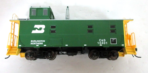 HO Athearn 7404 Steel Cupola Caboose BN C&S - Picture 2 of 5