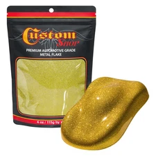 Custom Shop - Brilliant Gold - 4-Ounce Standard Flake .015 Micron Size