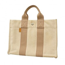 Hermes New Fourre-Tout Canvas Handbag, Brown, Men's/Women's, P2665493 GZl1gui3