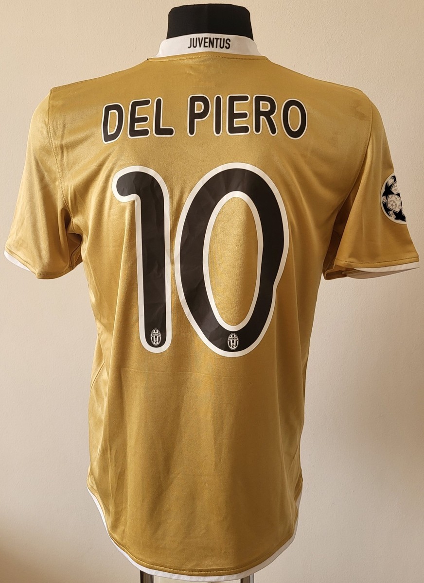 Juventus 2008 - 2009 Away football Nike shirt #10 Del Piero size