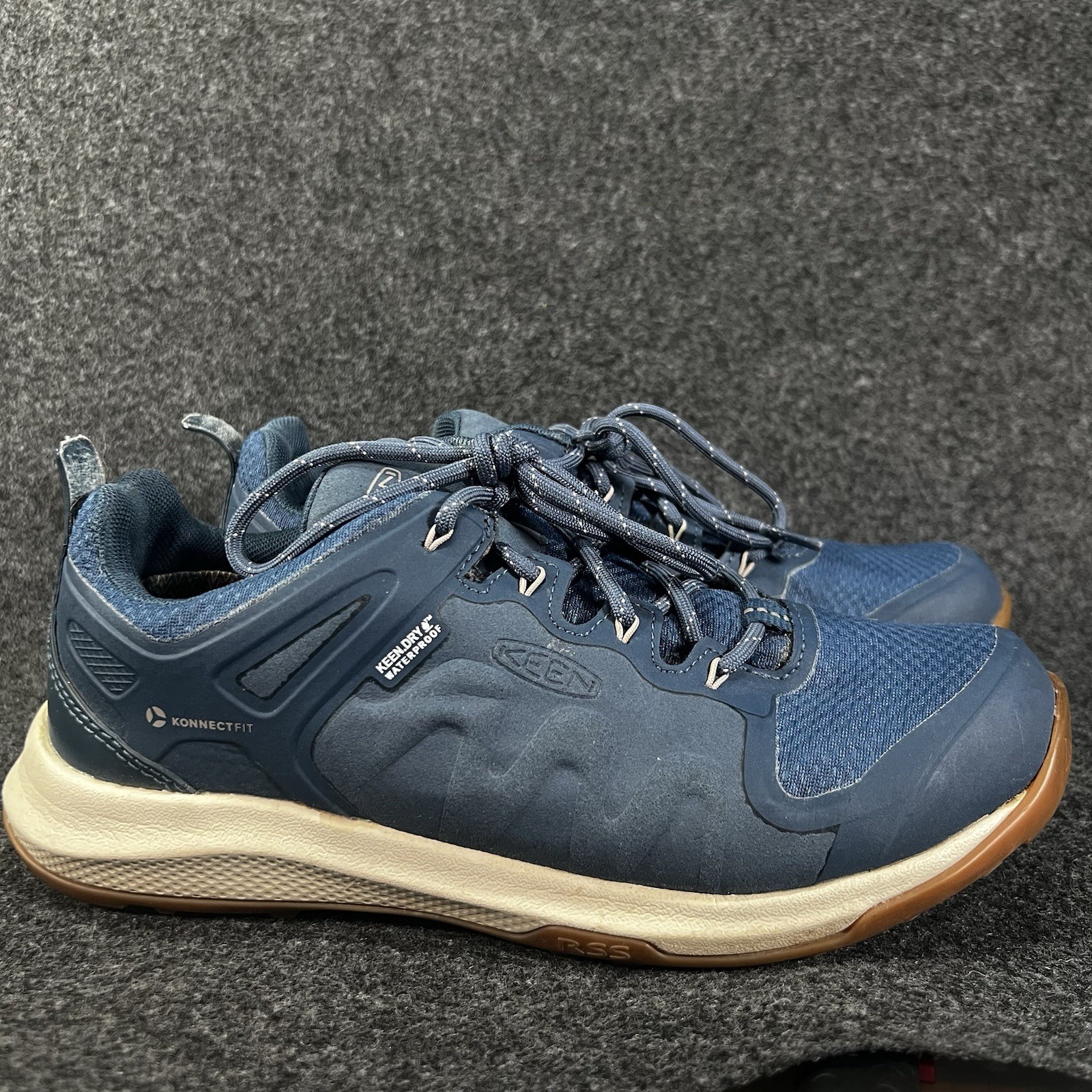 Scarpe da ginnastica Keen da uomo taglia 8 Explore impermeabili escursionismo passeggio Konnectfit