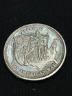 1986 Silver 1 oz Johnson Matthey - FREEDOM THE AMERICAN WAY BU ROUND 1 Ounce