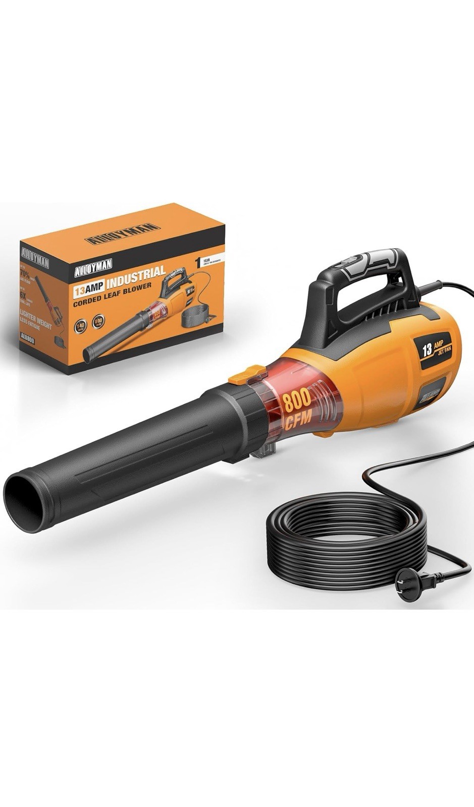 With 49ft Extension Cord，