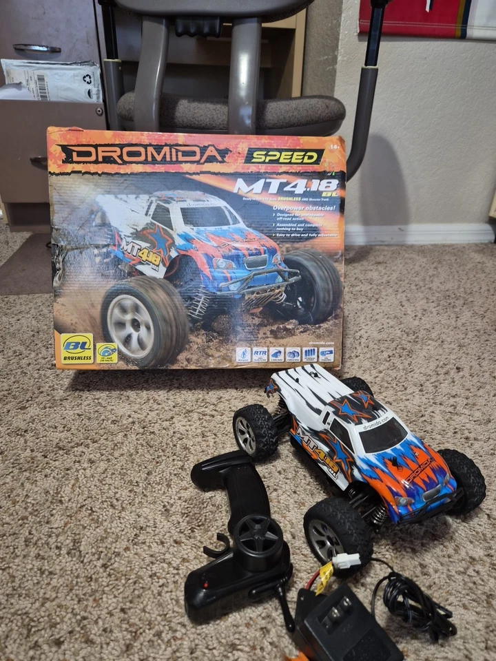 Coche de carreras 4x4 30 km/h coche de alta velocidad 2,4 GHz control remoto deriva coche camión regalos Foto 4 de 4