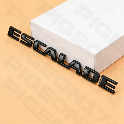 #ad #ad 1pc Gloss Black For 2015 2022 Escalade Rear Liftgate Nameplate Emblem Badge $29.99