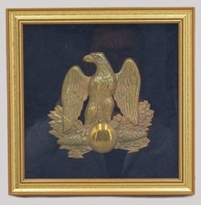 SHAKO Empire Framed Brass Plate - R