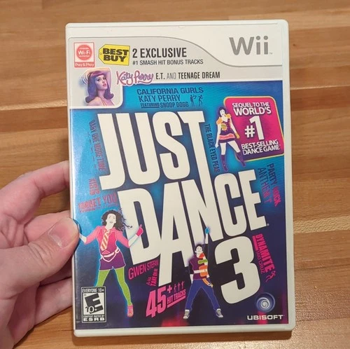 Ubisoft Just Dance 3 Nintendo Wii Dance E10+ Manual Included NTSC-U/C