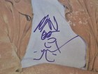 Peter Noone Signed Autographed Lp Doodle Herman Hermits Promo Radio Station Art — photo 4