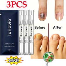 9 Pack Lunavia Antifungal Pen, 25 Undecylenic Acid Toenail Fungus Treatment