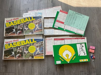 Lots of 2 Vintage Strat-o-Matic  baseball  Board Game Sports - As is